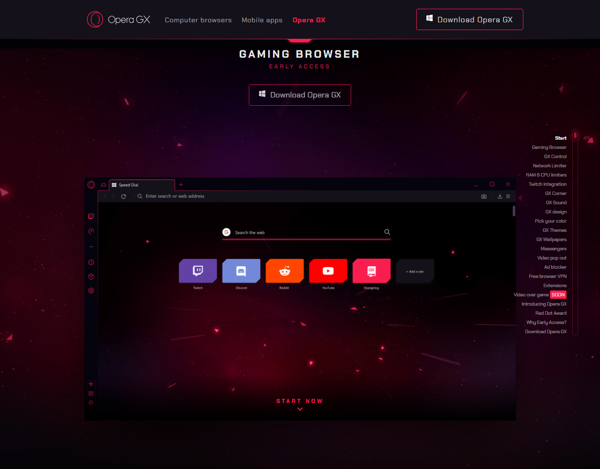 Opera GX: The Gamer's Browser